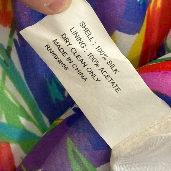 Shoshanna Silk Floral Sun Dress Size 4 - Picture 9 of 9